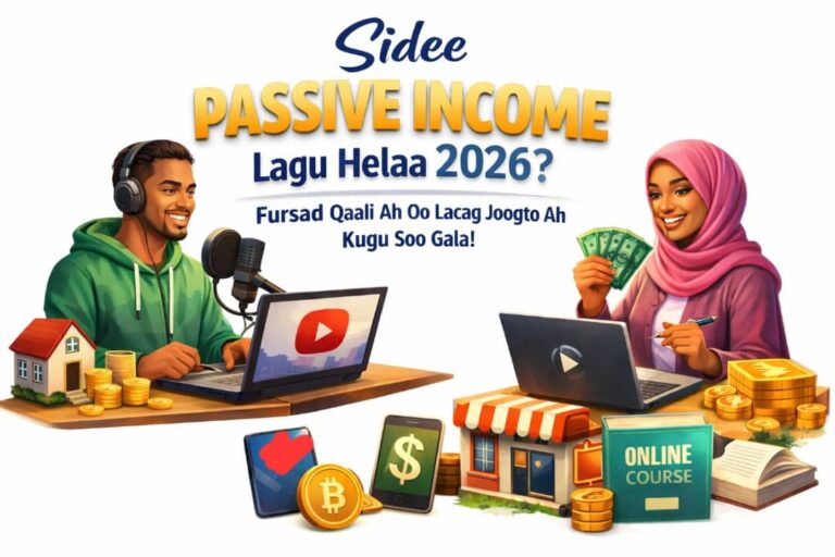 Sidee Passive Income Lagu Helaa 2026? 