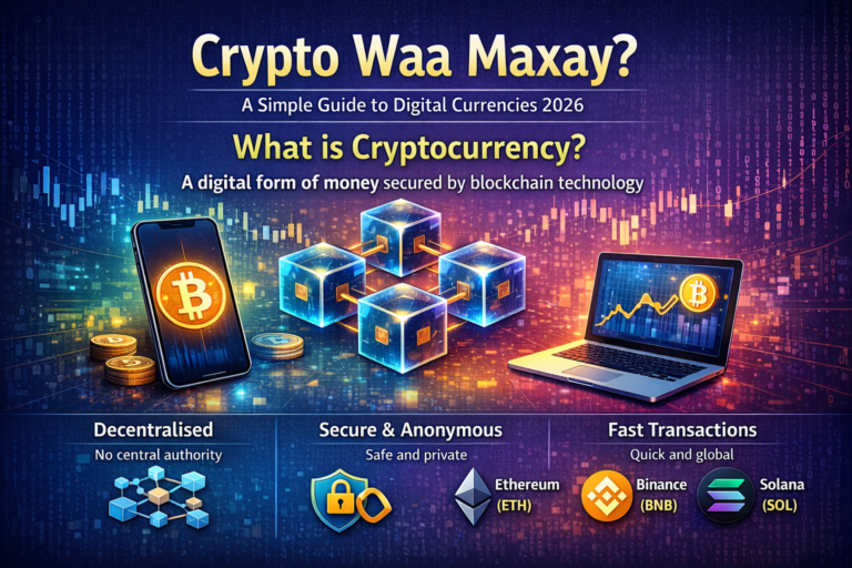 Crypto Waa Maxay? Faham Fudud oo Ku saabsan Lacagaha Digitalka 2026