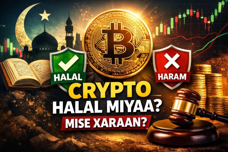 Crypto Halal Miyaa Mise Waa Xaaraan?